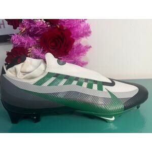 Nike Vapor Edge Pro 360 2 Football Cleats Green White Gray Men’s Size 16 |RARE